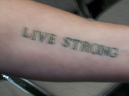 Live Strong Tattoo